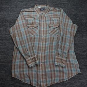 VTG Dee Cee Rangers Pearl Snap Western Shirt XL? (Check pics)